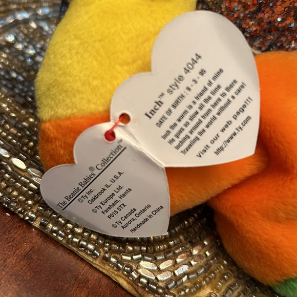 Ty Beanie Baby Inch, style 4044 - Picture 3 of 6